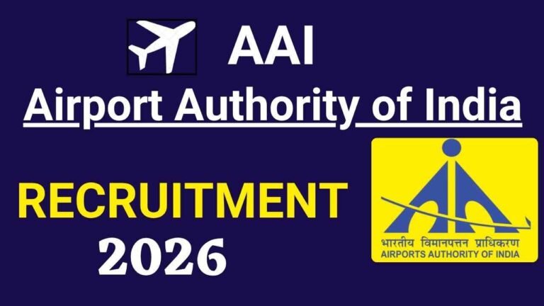 Airports Authority of India (AAI) Recruitment 2026