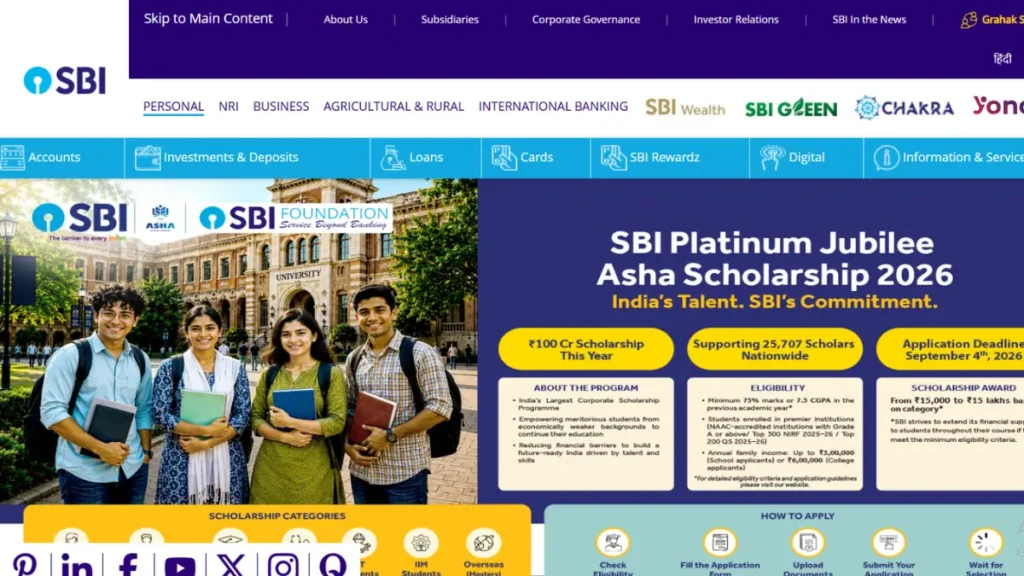 SBI Clerk (Junior Associate) Recruitment 2026 Notification Out